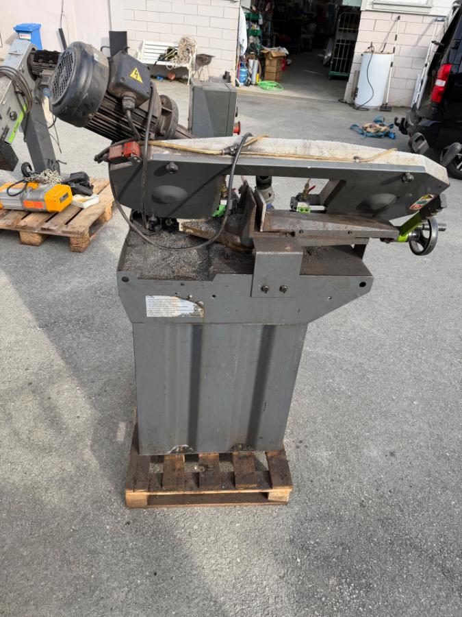 2014 Luna MBH-170 metallbåndsag – 230 V 3-fase – 2014 – testet og fungerer