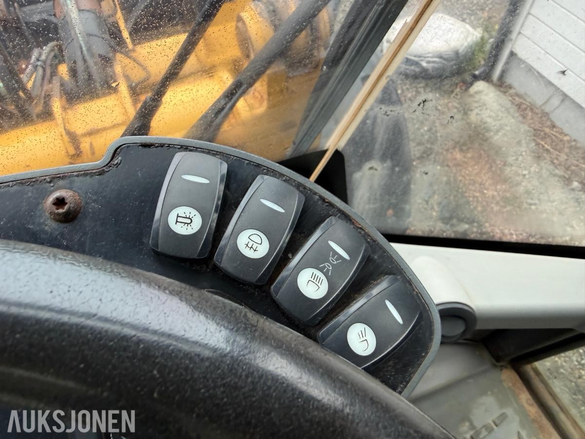 2012 CAT 908H hjullaster med ABL-skuff – 5288 timer