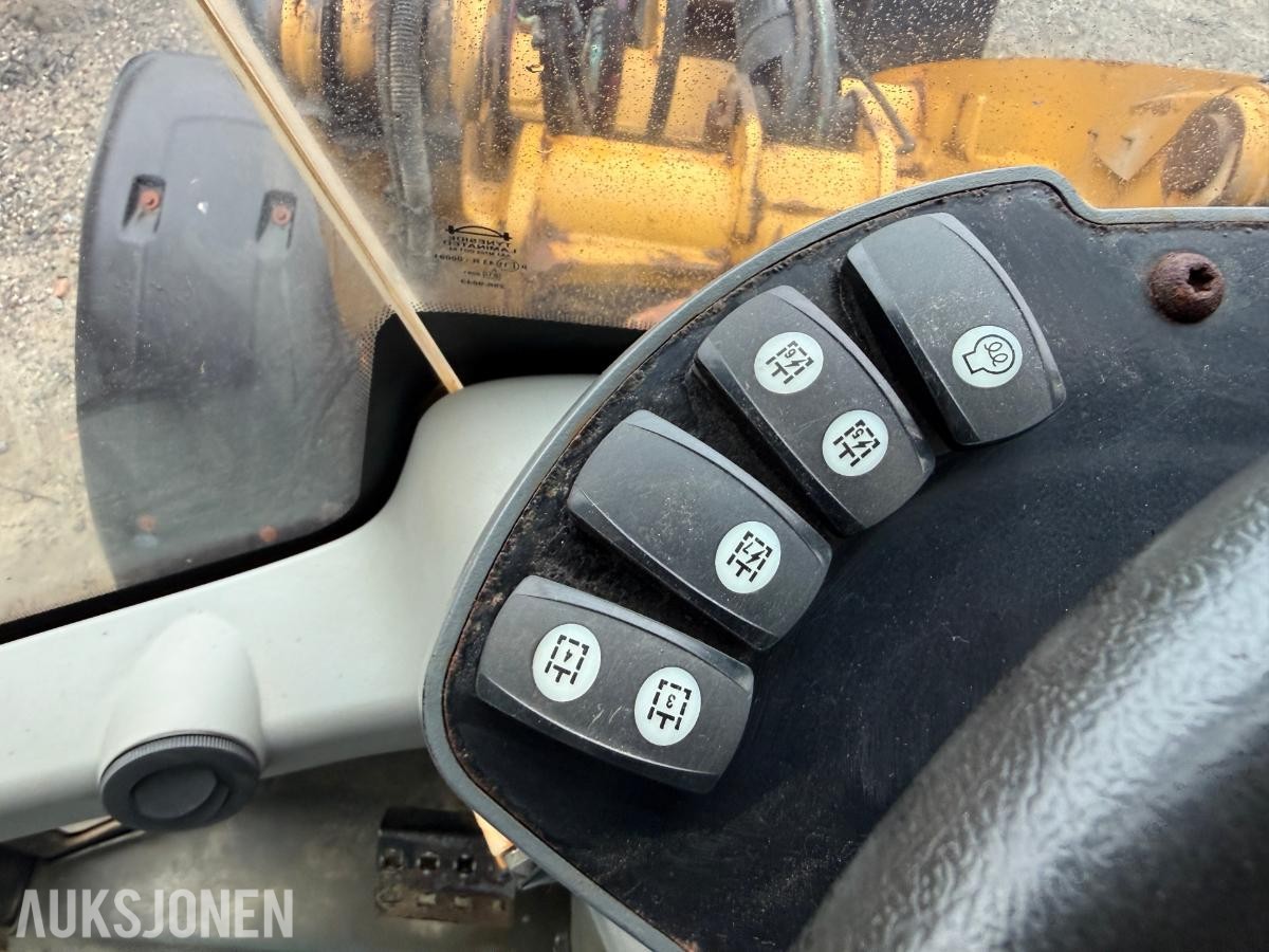 2012 CAT 908H hjullaster med ABL-skuff – 5288 timer