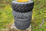 2012 CAT 908H hjullaster med ABL-skuff – 5288 timer