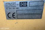Rote 1100 hydraulisk Klappvingeskuffe, Liten BM Feste, 110 bredde