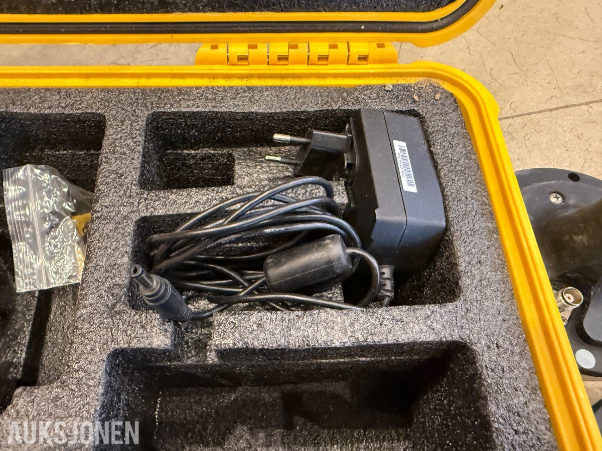 Pakke med landmålings-/GPS-utstyr – GeoMax, Epiroc og Trimble