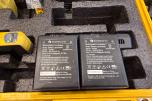 Pakke med landmålings-/GPS-utstyr – GeoMax, Epiroc og Trimble