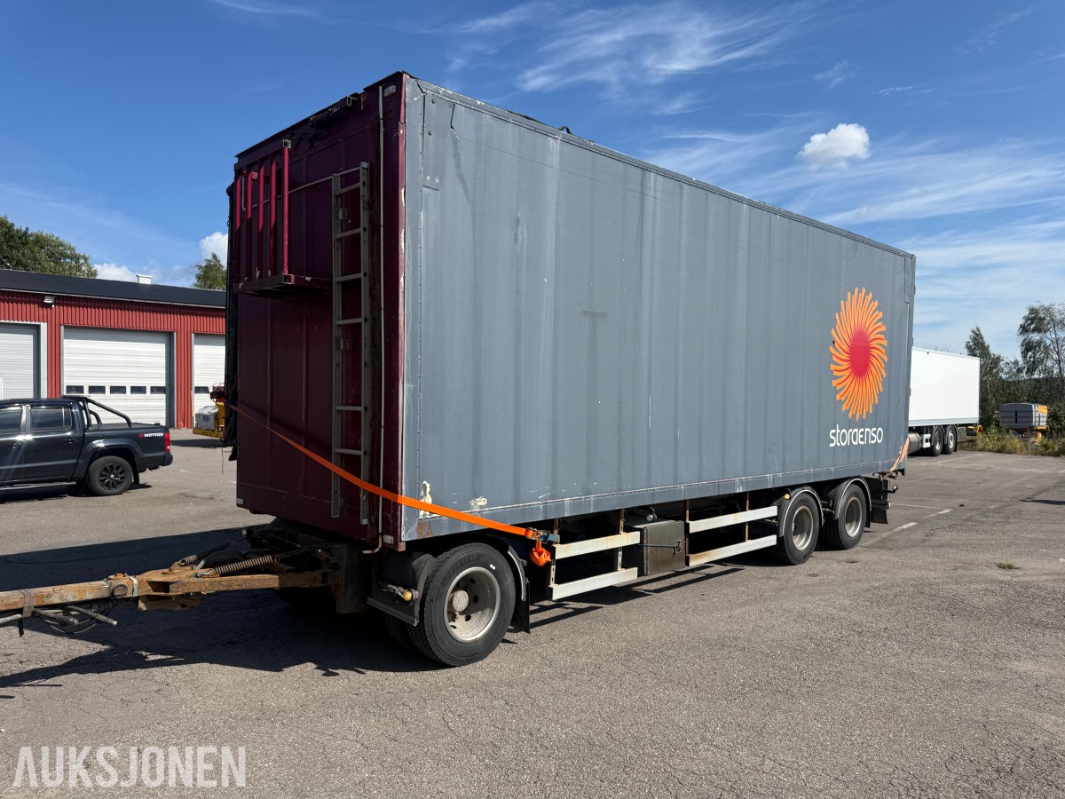 2005 Tyllis TPV 4 3-akslet flishenger med bakovertipp – reparasjonsobjekt