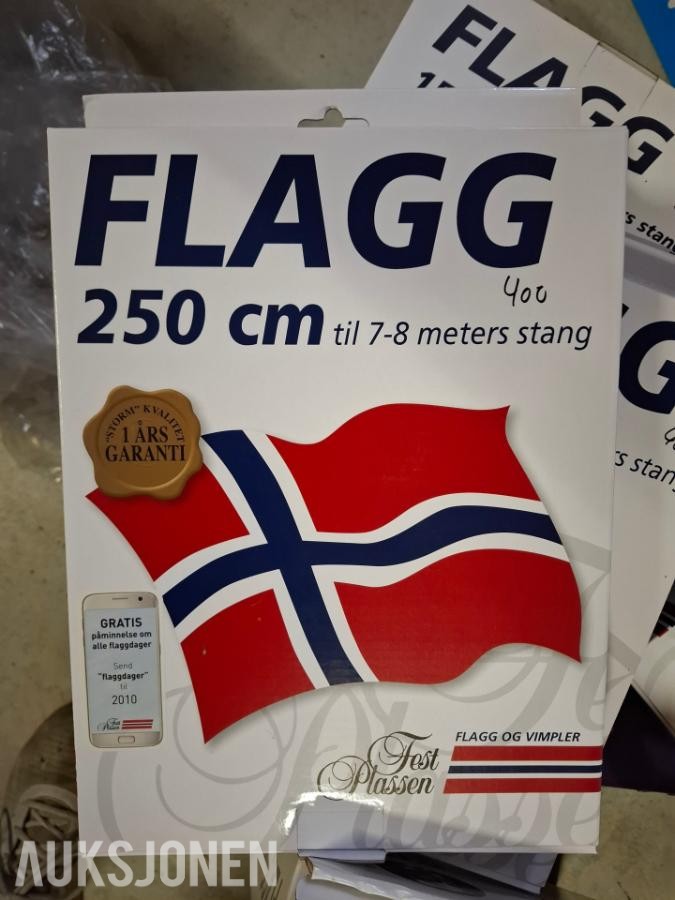 Festplassen flagg for flaggstang