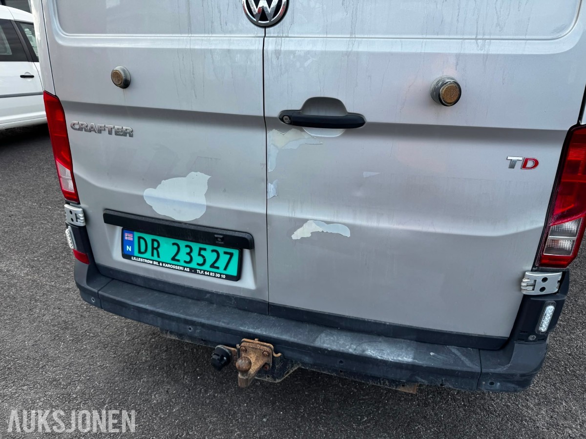 2017 Volkswagen Crafter 35 L3 2,0 TDI 177hk, 219111km