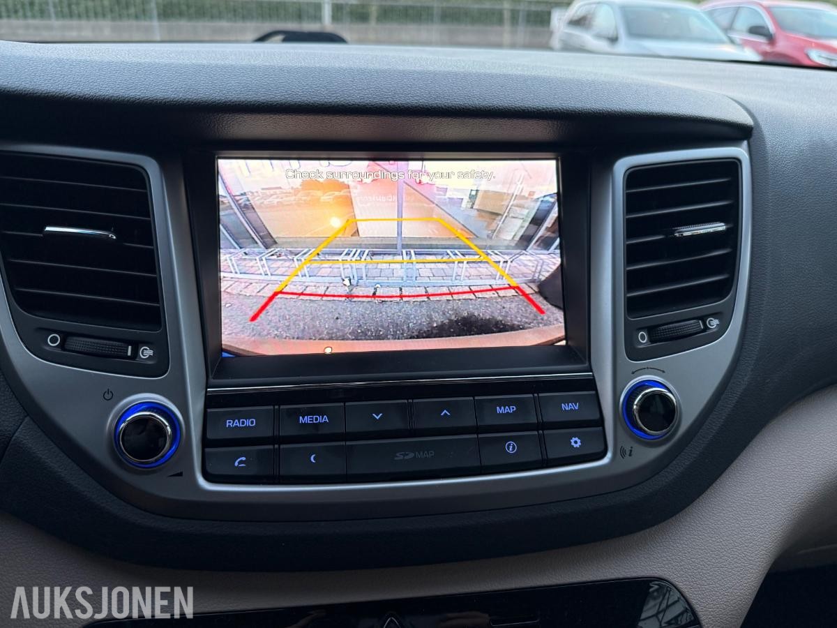 2017 Hyundai Tucson 1.7 CRDI 141hk Premium Automat, Adaptiv cruisekontroll, Ryggekamera