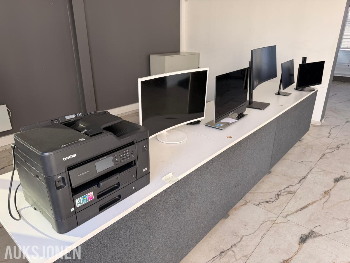 Printer og div PC skjermer
