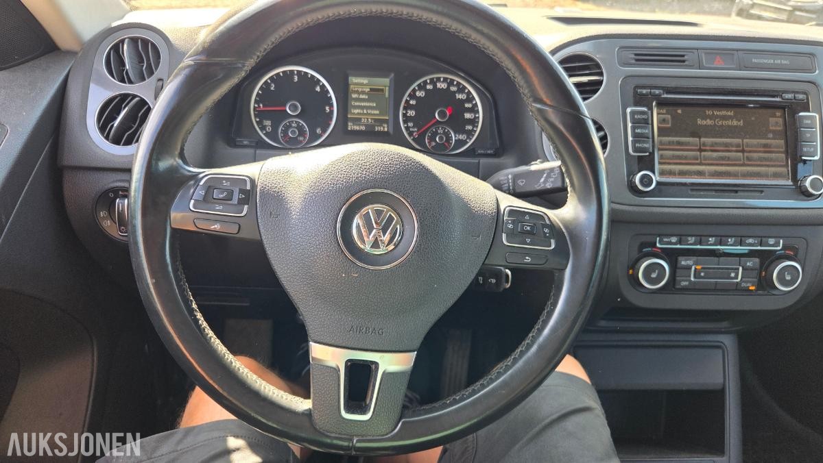 2012 Volkswagen Tiguan 2.0-140 D 4MOTION Rep objekt , 219000km