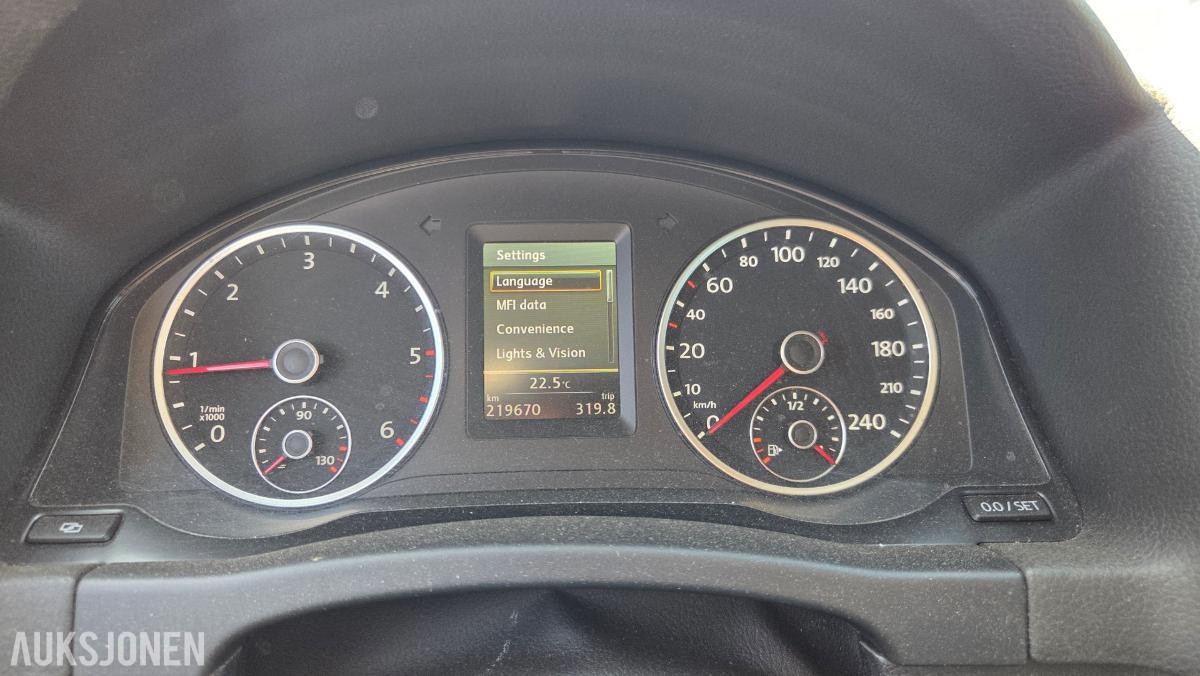 2012 Volkswagen Tiguan 2.0-140 D 4MOTION Rep objekt , 219000km