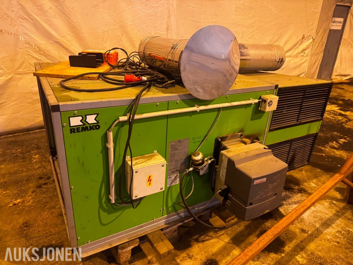 Remko VRS 100-I - 116 kW varmluftsaggregat