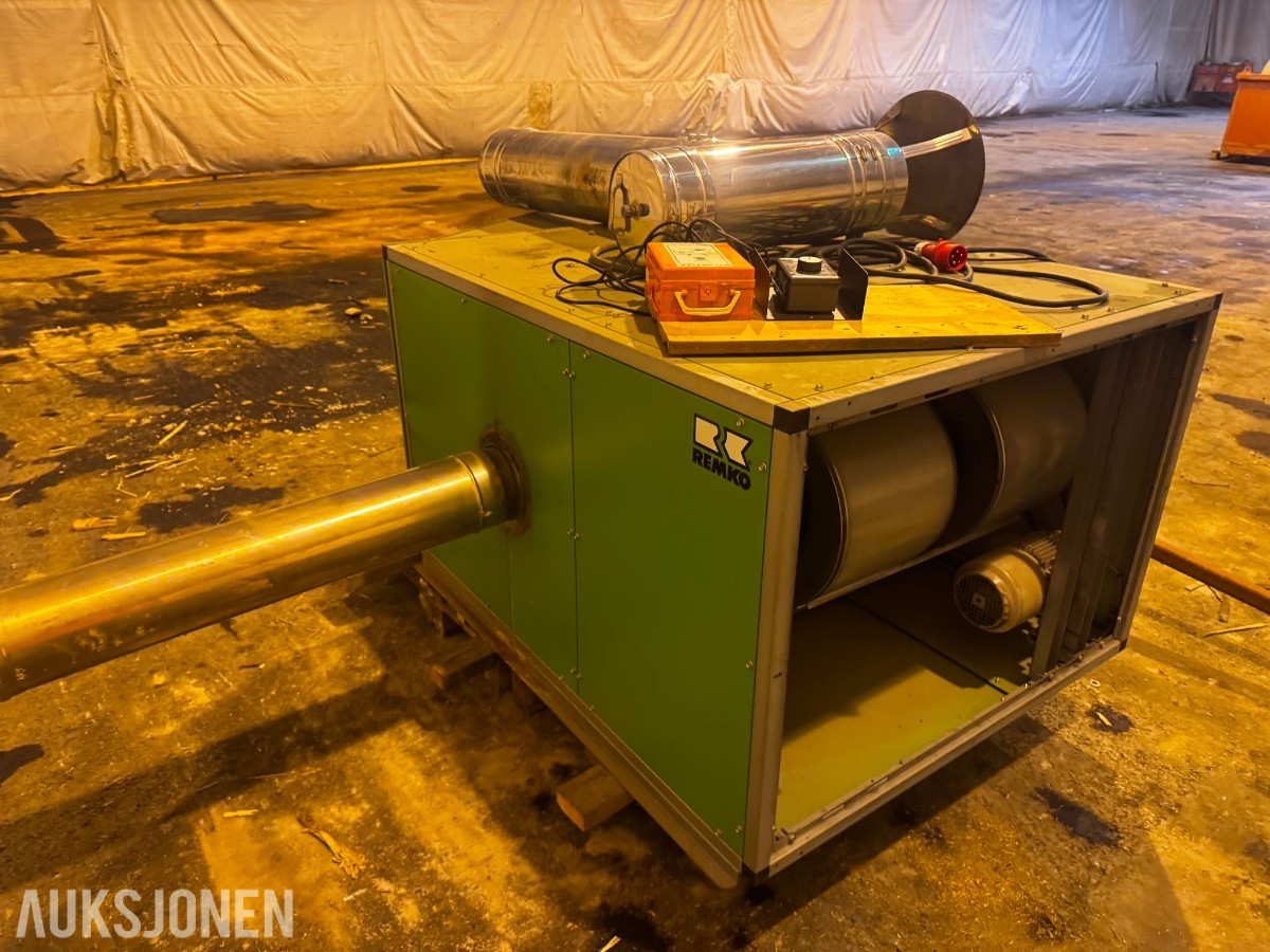Remko VRS 100-I - 116 kW varmluftsaggregat