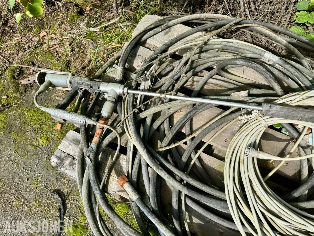 2008 WOMA Ecotherm 800 tilhengermontert høytrykksaggregat.