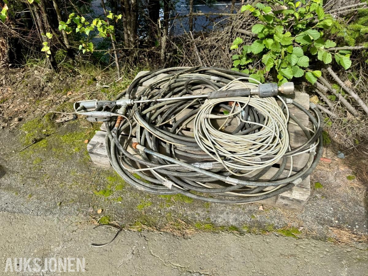 2008 WOMA Ecotherm 800 tilhengermontert høytrykksaggregat.