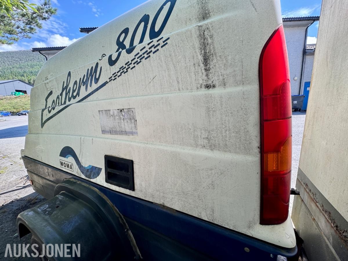 2008 WOMA Ecotherm 800 tilhengermontert høytrykksaggregat.