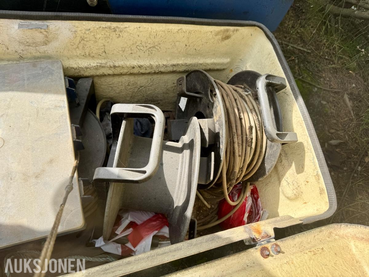2008 WOMA Ecotherm 800 tilhengermontert høytrykksaggregat.