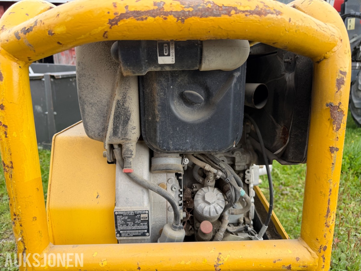 Atlas Copco Vibroplate, 300 timer