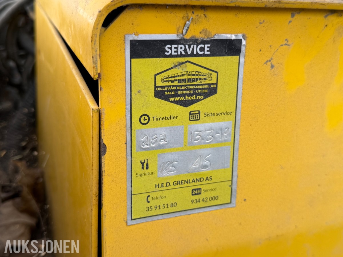 Atlas Copco Vibroplate, 300 timer