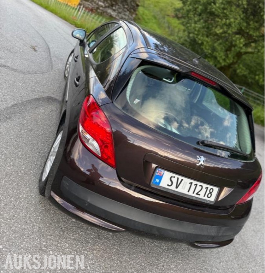 2011 Peugeot 207 1.6 Diesel 92hk Cruisekontroll Reparasjonsobjekt