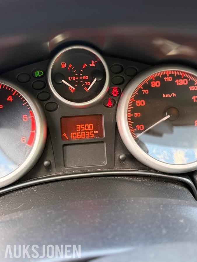 2011 Peugeot 207 1.6 Diesel 92hk Cruisekontroll Reparasjonsobjekt