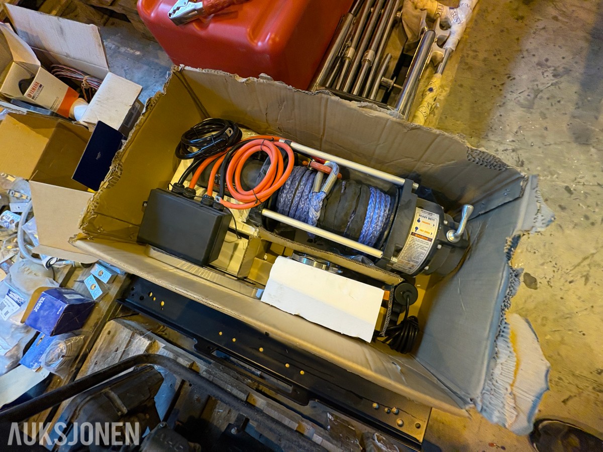 2025 Rock RH15000R elektrisk vinsj – 12 V / 6 804 kg