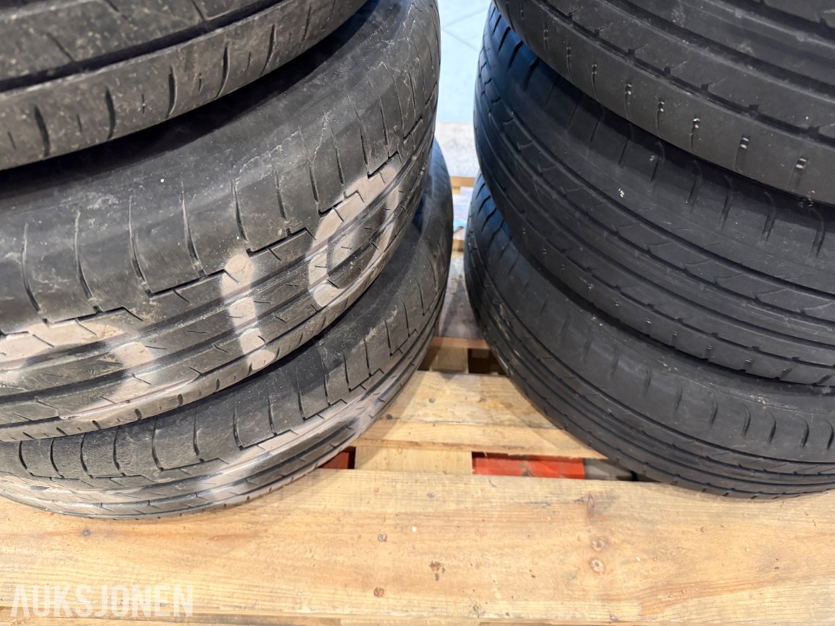 2 sett komplette hjul – totalt 8 stk.