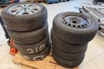 2 sett komplette hjul – totalt 8 stk.