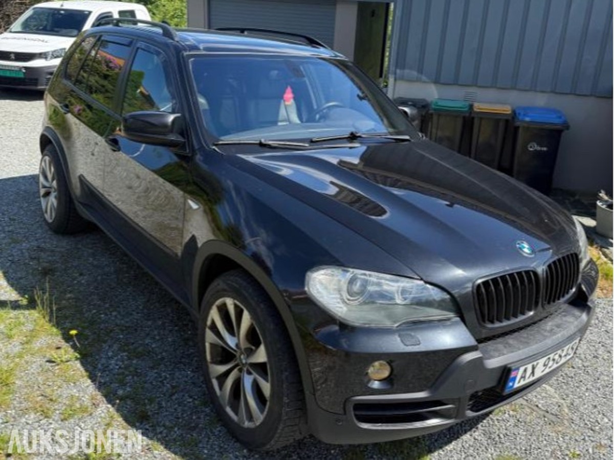 2007 BMW X5 3.0D 235HK AUTOMAT RYGGEKAMERA PANORAMA SOLTAK