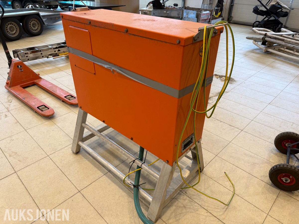 Byggestrømsentral / fordelingssentral med 230V og 400V uttak