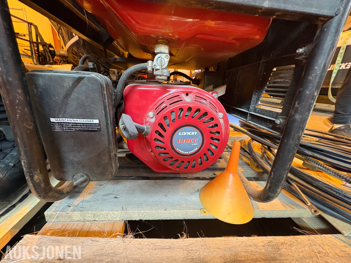 Gebe Powerman 2500GL bensinaggregat – 230 V