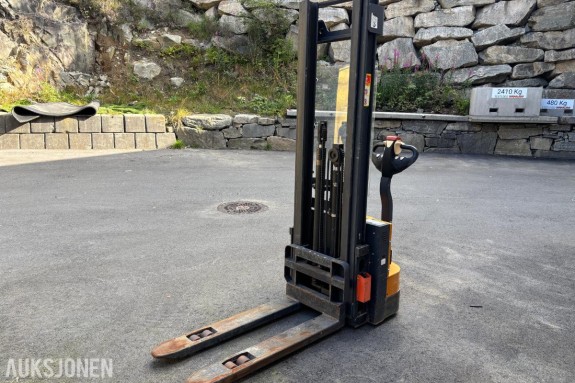 2019 Attack WS15SL-3500 elektrisk pallestabler – 1500 kg / 3500 mm - Nye batterier