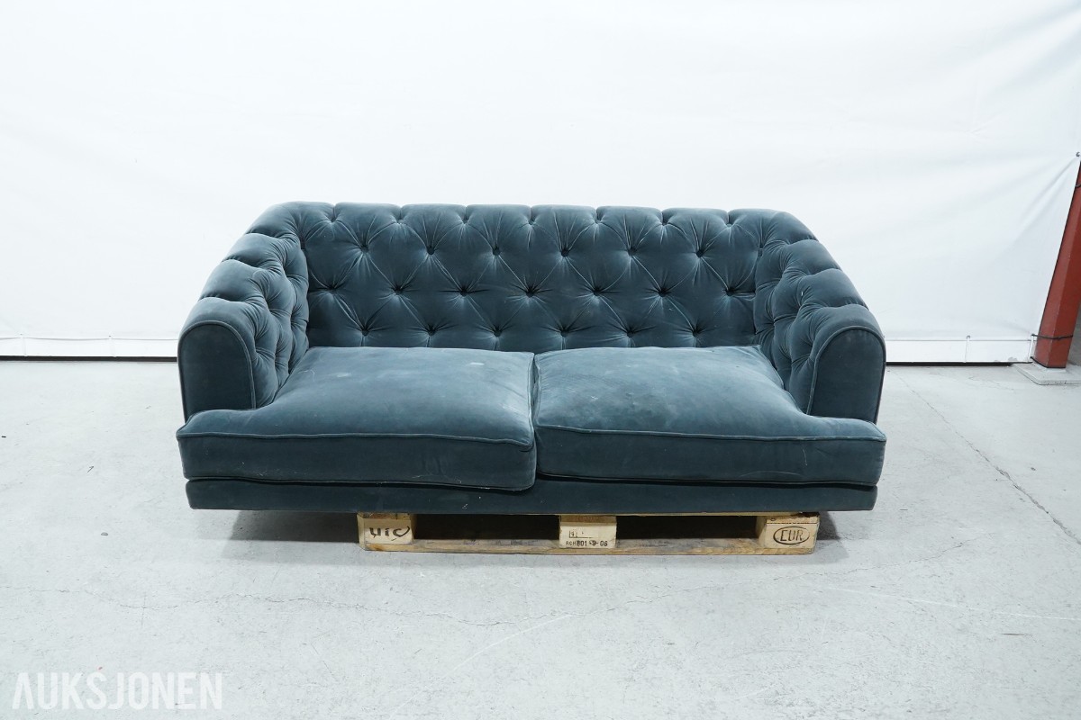 2 stk 2-seters sofaer fra IKEA - blå
