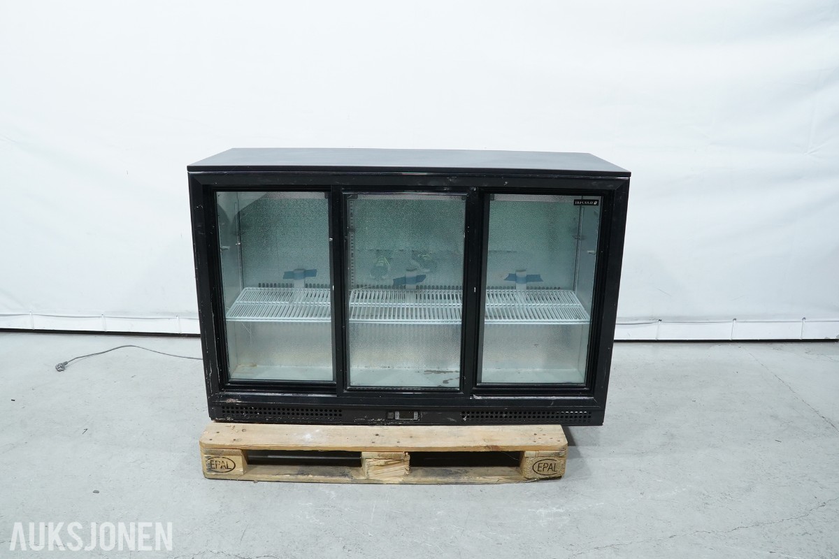 TEFCOLD DB300S-3-P barkjøleskap - 278 liter