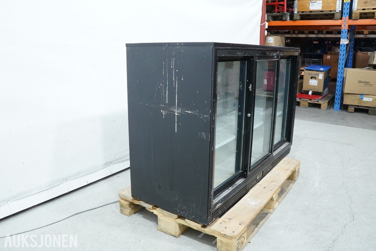 TEFCOLD DB300S-3-P barkjøleskap - 278 liter