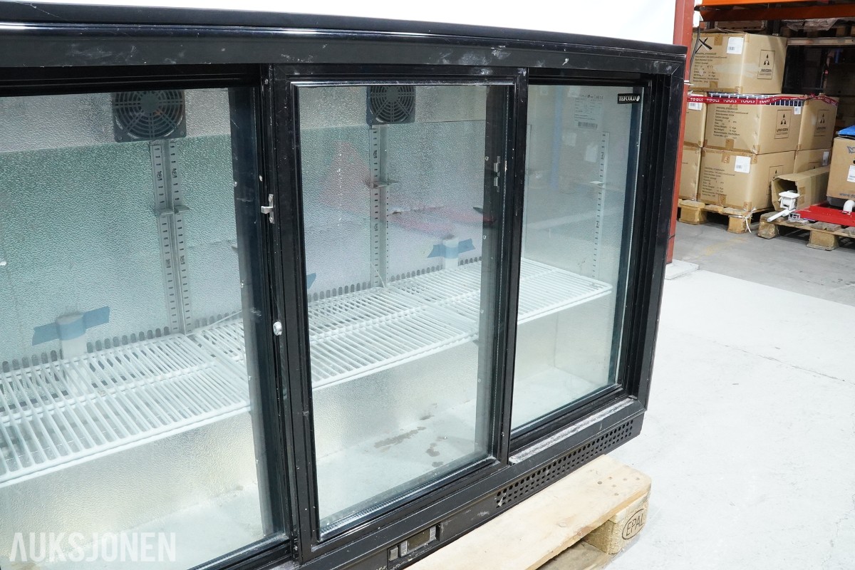 TEFCOLD DB300S-3-P barkjøleskap - 278 liter