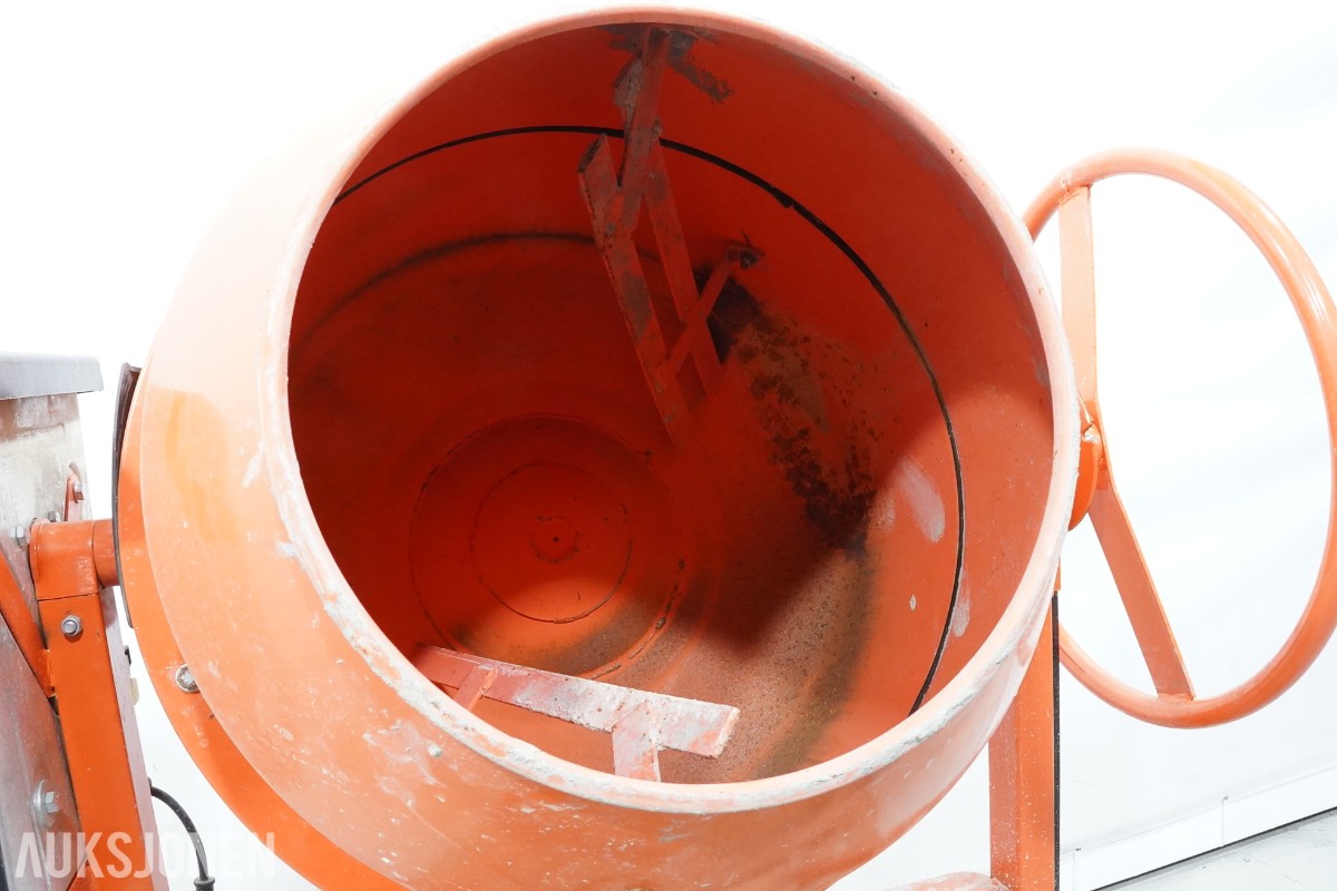 2019 SIRL B135 elektrisk betongblander – 100 liter blandevolum