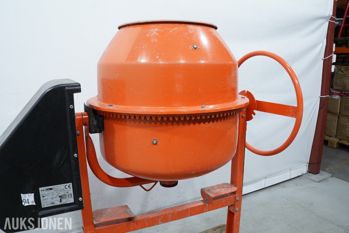 2019 SIRL B135 elektrisk betongblander – 100 liter blandevolum