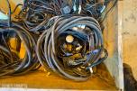 Diverse båtdeler – ledningsnett, instrumenter, gasspaker og styrewire