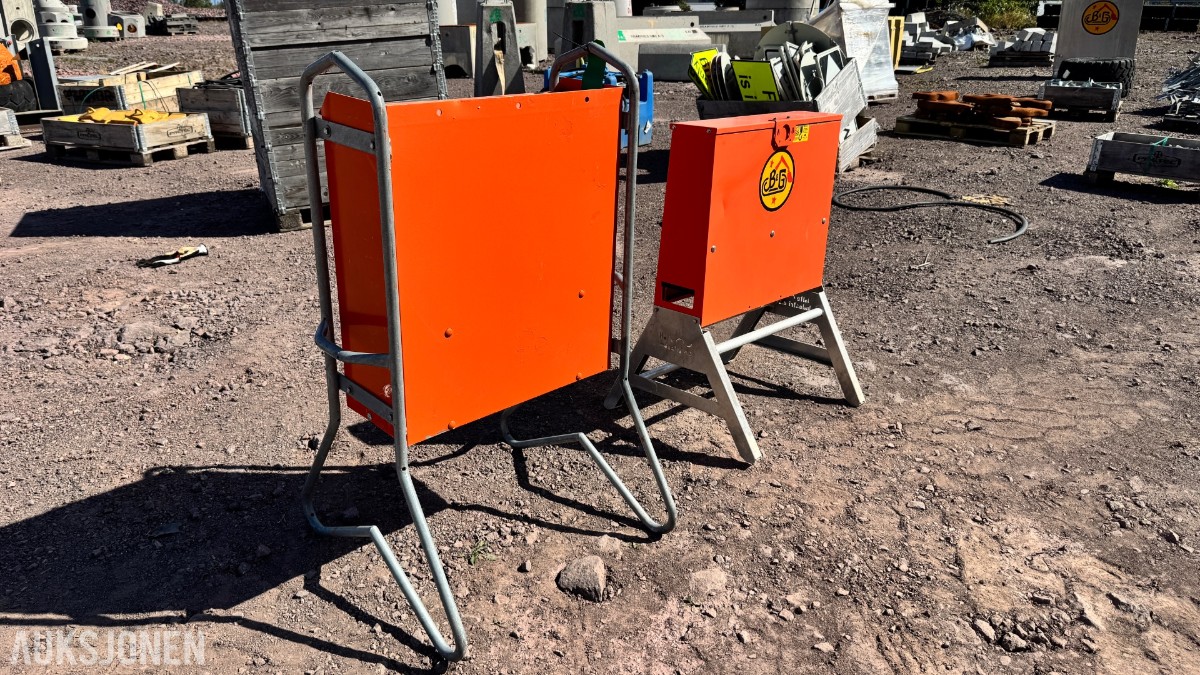 Holte Industri byggestrømsentraler – 63A / 400V - 2 stk