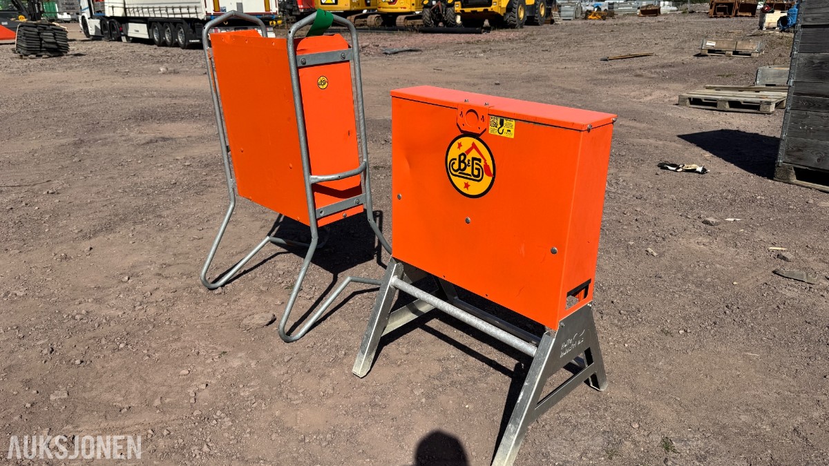 Holte Industri byggestrømsentraler – 63A / 400V - 2 stk