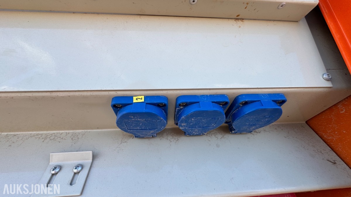Holte Industri byggestrømsentraler – 63A / 400V - 2 stk