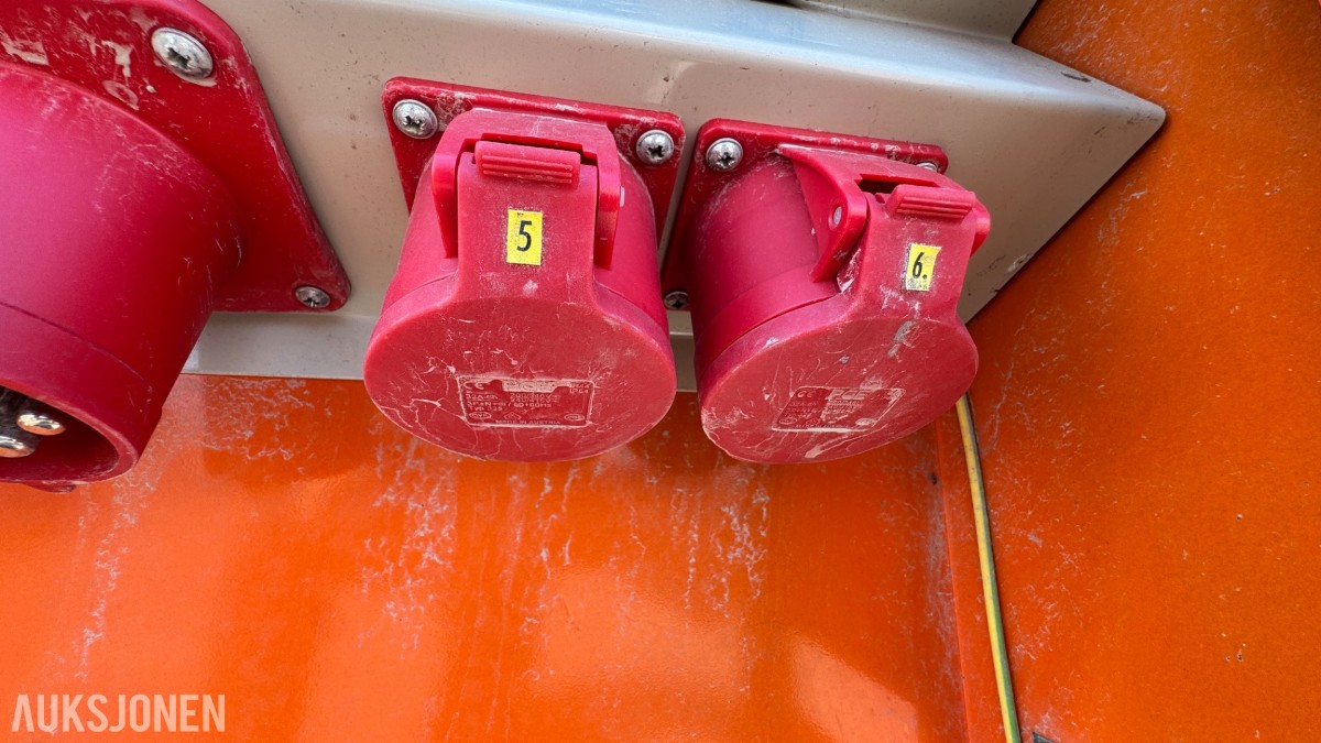Holte Industri byggestrømsentraler – 63A / 400V - 2 stk