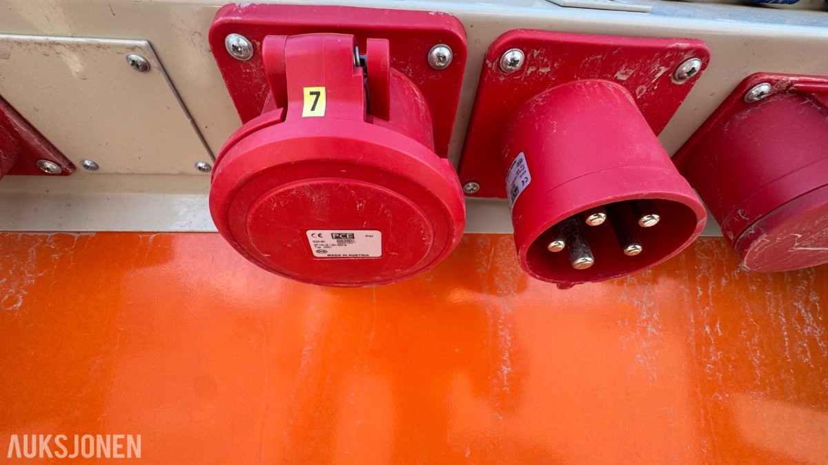 Holte Industri byggestrømsentraler – 63A / 400V - 2 stk
