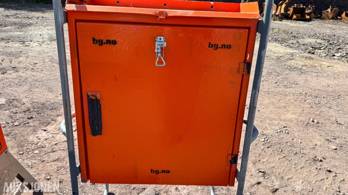 Holte Industri byggestrømsentraler – 63A / 400V - 2 stk