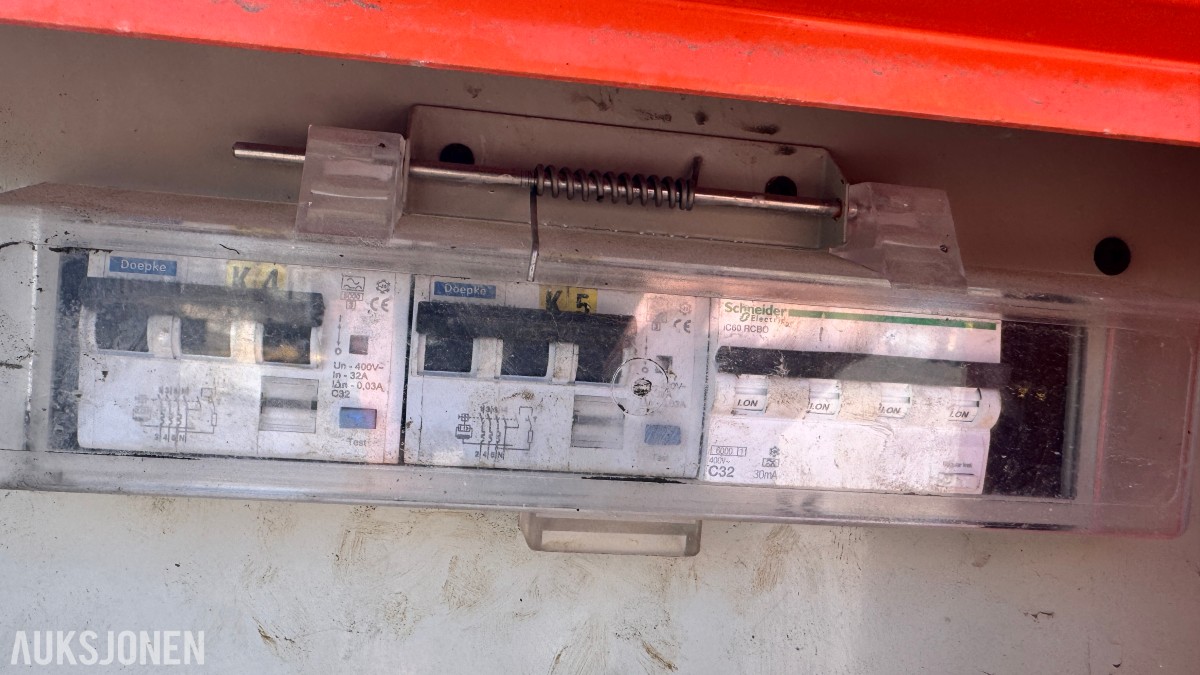 Holte Industri byggestrømsentraler – 63A / 400V - 2 stk