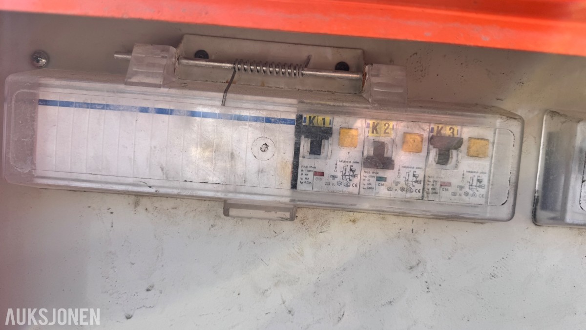 Holte Industri byggestrømsentraler – 63A / 400V - 2 stk