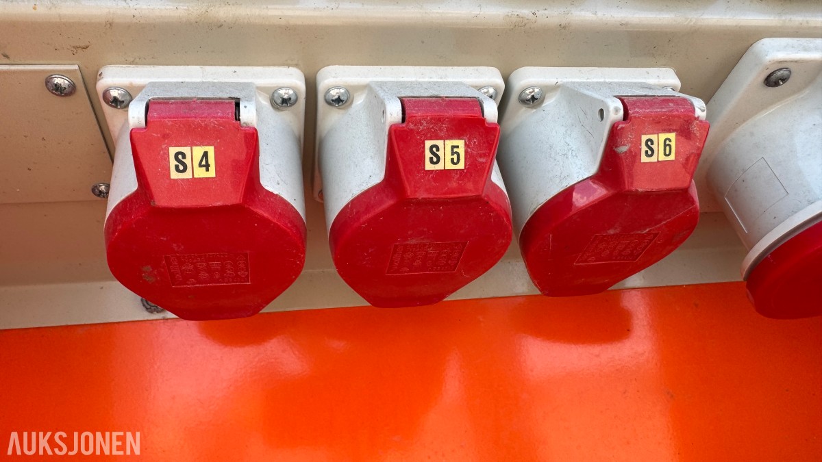 Holte Industri byggestrømsentraler – 63A / 400V - 2 stk