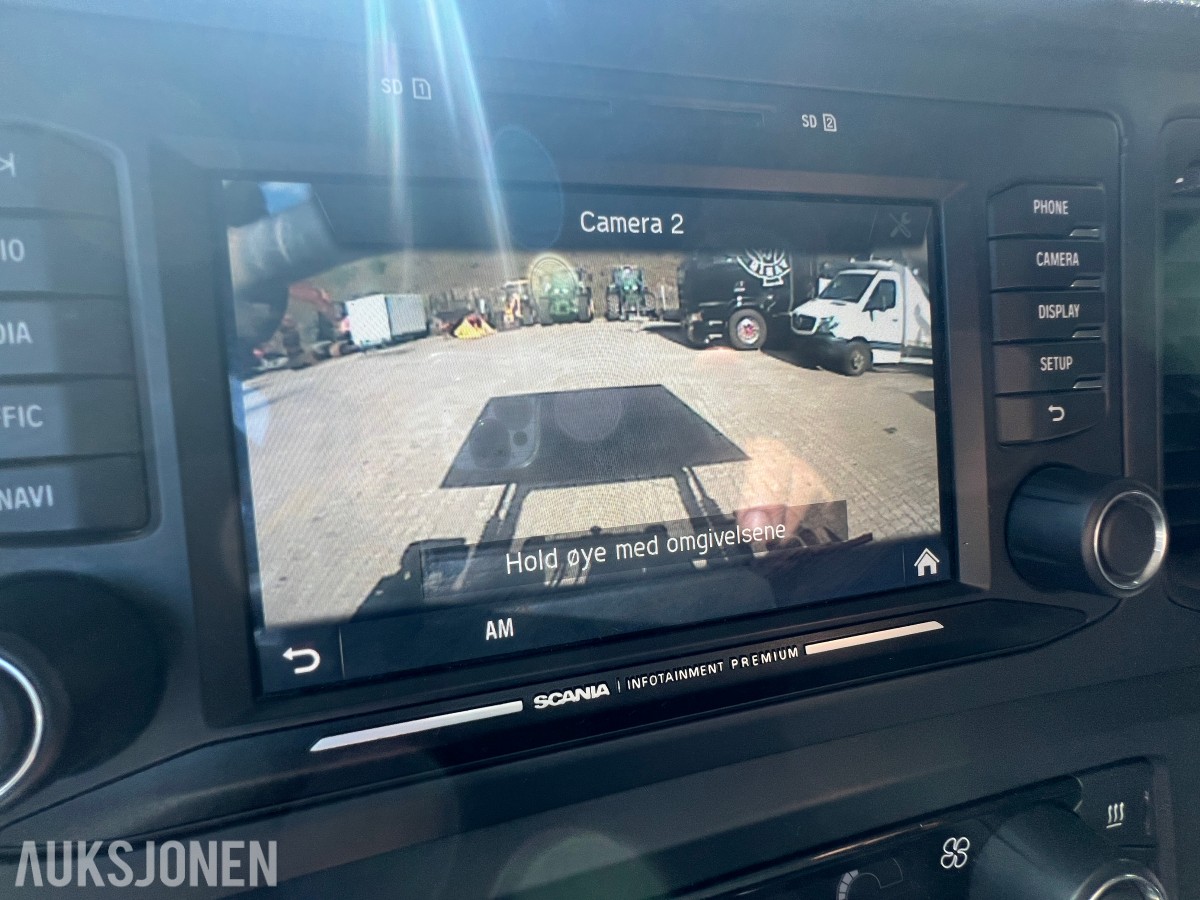 2018 Scania P 500 6x2*4NB vekselflakbil med Zepro bakløfter