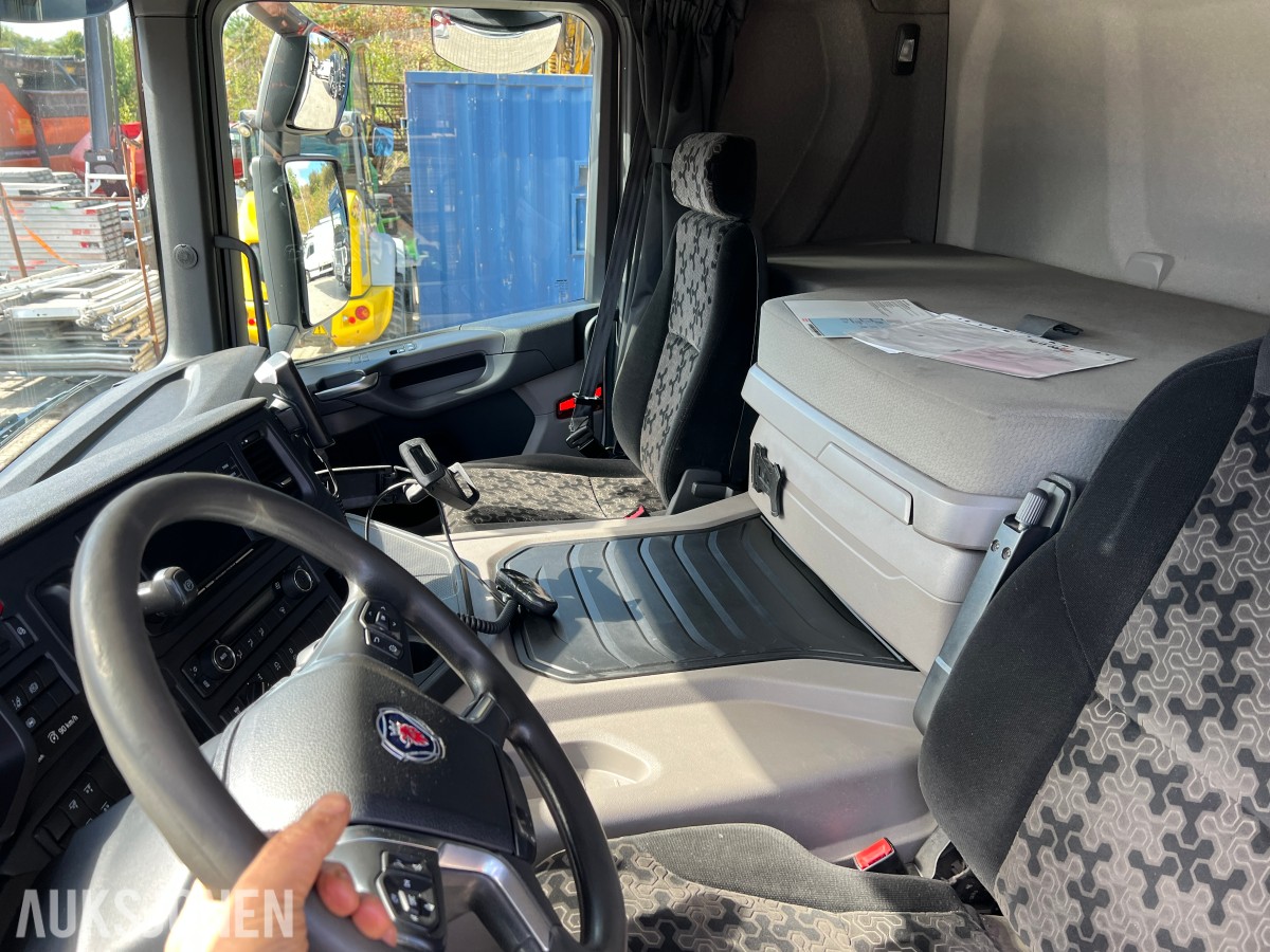 2018 Scania P 500 6x2*4NB vekselflakbil med Zepro bakløfter