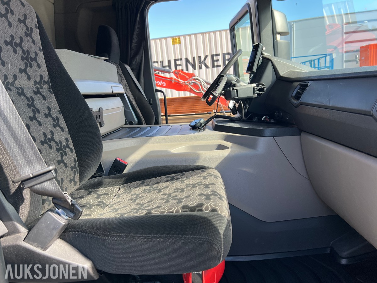 2018 Scania P 500 6x2*4NB vekselflakbil med Zepro bakløfter